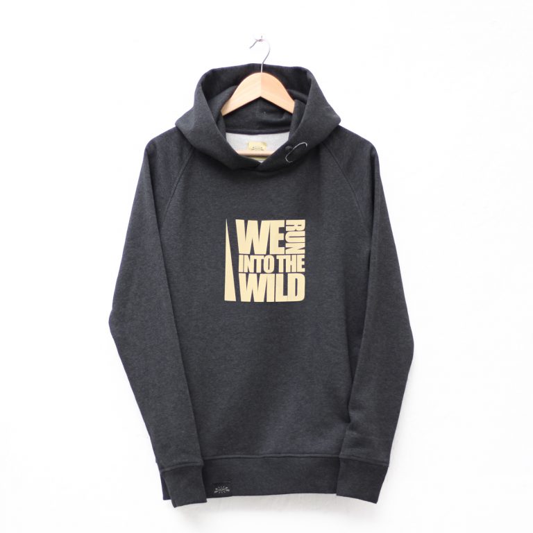 SUDADERA CAPUCHA WE RUN INTO THE WILD