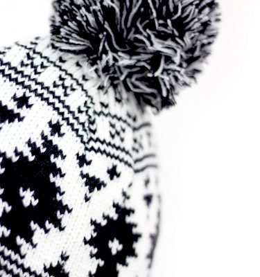 Gorro alpino con pompon