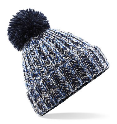 Gorro Polar Premium con Pompón Navy. Abrígate con Magnetotermia